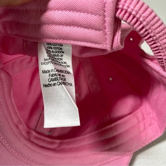 Carhartt Pink Cap Hat Soft Cotton new - Picture 3 of 5